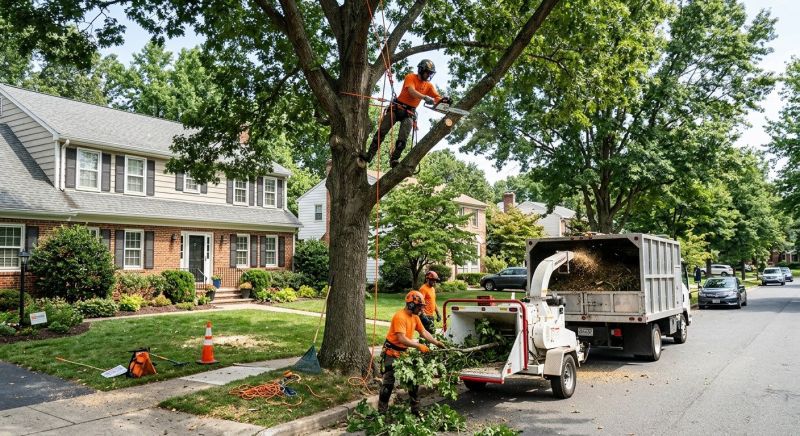 Oak Tree Pruning in Pottstown, PA